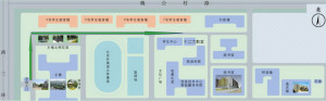 2016年考研北外考点现场确认地点示意图